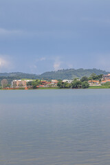 Fototapeta premium lago na cidade de Boa Esperança, Estado de Minas Gerais, Brasil