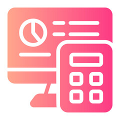 bookkeeping gradient icon
