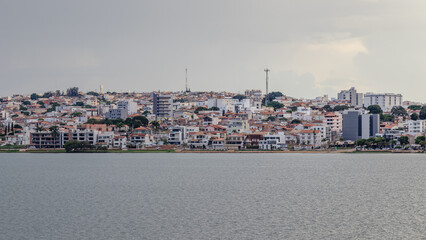Fototapeta na wymiar lago na cidade de Boa Esperança, Estado de Minas Gerais, Brasil