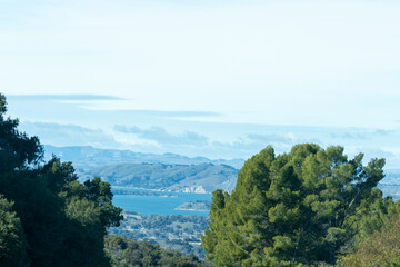 Cachuma Lake Aerial View Santa Barbara California