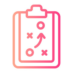 tactic gradient icon