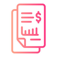 analysis gradient icon