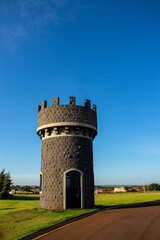 Castle on the side of the highway, in the interior of the state of Paraná, Brazil.