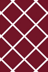 Fototapeta na wymiar Maroon minimalist grid pattern