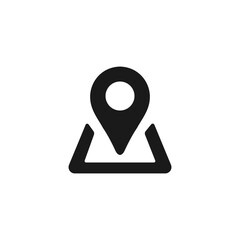 Maps icon vector or Maps symbol vector isolated. Best maps icon vector for apps, websites, design element, print design, and more.