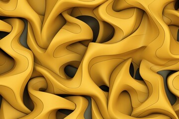 Mustard simple repeating interlocking figure