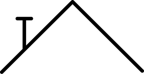 Monoline Sign. Perfect for design, infographics, web sites, apps.