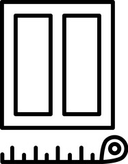 Modern Thin Icon. Perfect for design, infographics, web sites, apps.