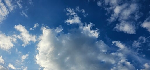 blue sky background with clouds