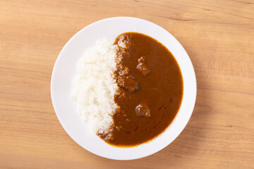 スパイシーチキンカレー　