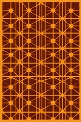 Rust minimalist grid pattern, simple 2D svg vector illustration