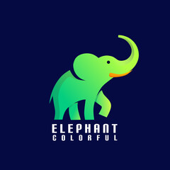 elephant logo illustration