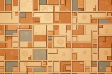Tan tiles, seamless pattern, SNES style
