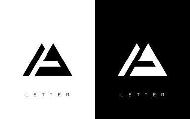 Initial MA letter Logo Design vector Template. Abstract Letter MA logo Design - obrazy, fototapety, plakaty