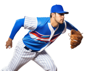 pro baseball pitcher ready to pitch a ball