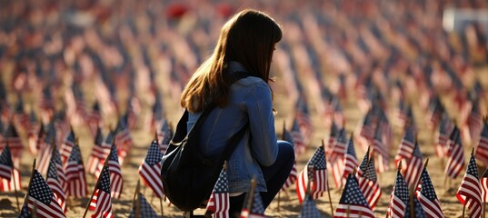 Honoring fallen heroes on memorial day in usa, a day of solemn commemoration and gratitude.