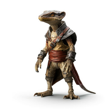 Kobold isolated on white background