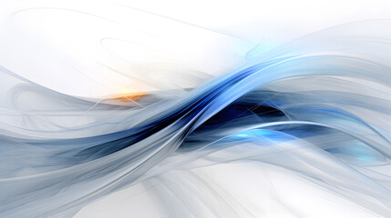 Fototapeta premium Abstract blue wallpaper presentstations powerpoint. background.