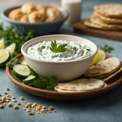Tzatziki Pita Dip - Creamy Greek Yogurt Cucumber Sauce