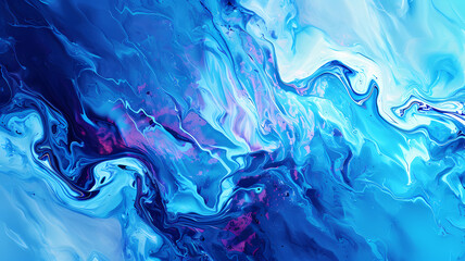 Fototapeta na wymiar abstract digital art background with blue colors