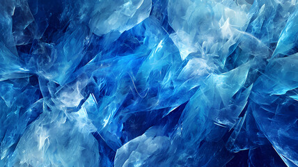 abstract illustration digital art background with blue colors