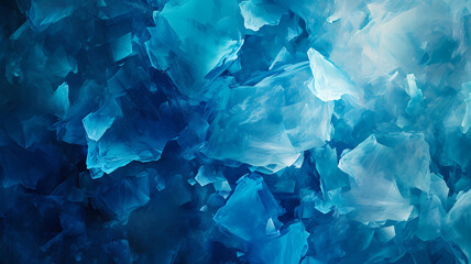 Fototapeta premium abstract digital art illustration background with blue colors