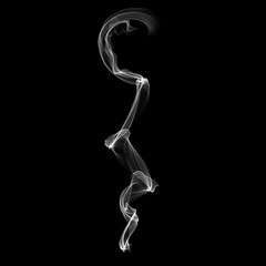 Smoke Foggy Transparent Element in Black