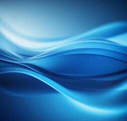 abstract blue wave background