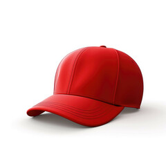 Red Cap isolated on white background