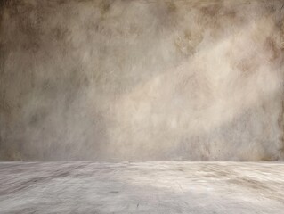 Textural Elegance: A Blank Canvas of Grunge Wall with Subtle Lighting
