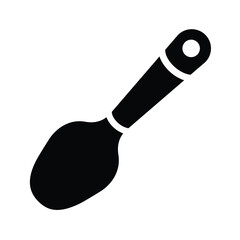 spoon icon for graphic and web design