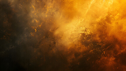 The fiery glow of amber and gold dances in a mesmerizing display, engulfing all in its warmth and beauty