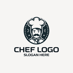  vector flat chef logo template collection