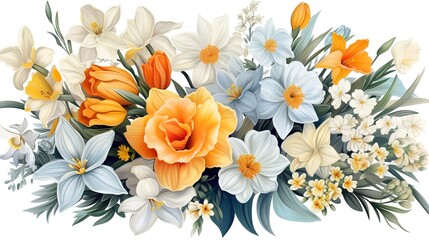 abstract multicolor a solid hibiscus blooming flowers motif arrangement with medium tone, all over vector design with cream background illustration digital image for wrapping paper or textile printing