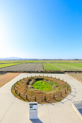 Obraz premium 冬の爆弾池 大分県宇佐市 Winter Bomb Pond. Ooita Pref, Usa City.