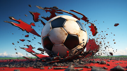 soccer ball football design