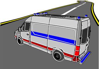 ambulance illustration