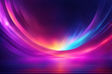 Futuristic background with holograph colors - obrazy, fototapety, plakaty