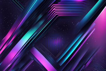 Futuristic background with holograph colors