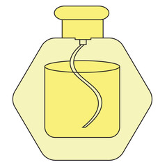 Perfume Flat Design Beauty Icon