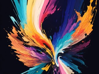 Obraz premium Emotional Brush Strokes