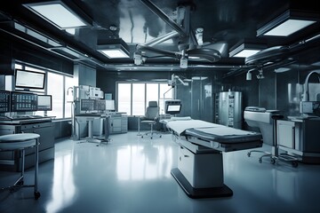 Naklejka na ściany i meble modern medical operating room