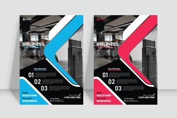 Geometric Corporate Book Cover Design Template in A4. Can be adapt to Brochure, Annual Report, Magazine,Poster, Business Presentation, Portfolio, Flyer, Banner, Website.