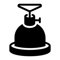 camping gas Solid icon