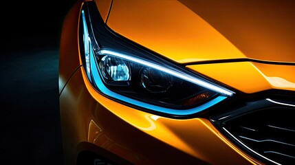 Adaptive headlights for improved visibility solid color background
