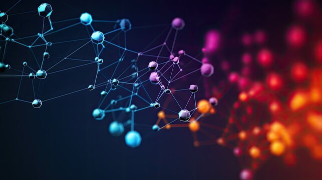 Ai algorithms for drug discovery solid color background