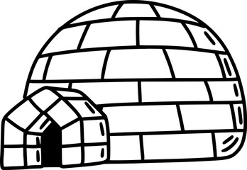 Igloo Doodle Element