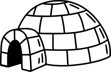 Igloo Doodle Element