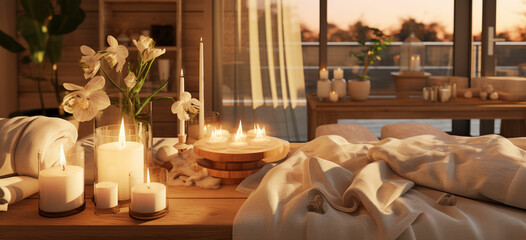 spa like atmosphere at home with massages