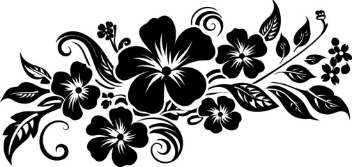 flowers isolated background